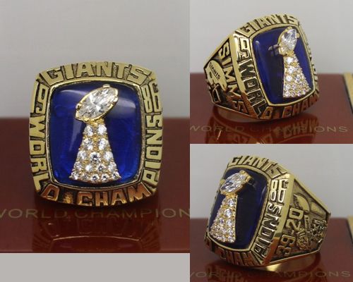 1986 NFL Super Bowl XXI New York Giants Championship Ring